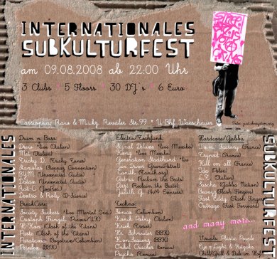 09.08.08 Subkulturenfest / 